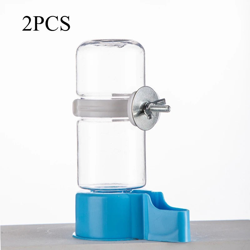 Automatic Bird Water Dispenser Cage-Mount Feeder – 2 Pack Bird Water Dispenser Babs Blue