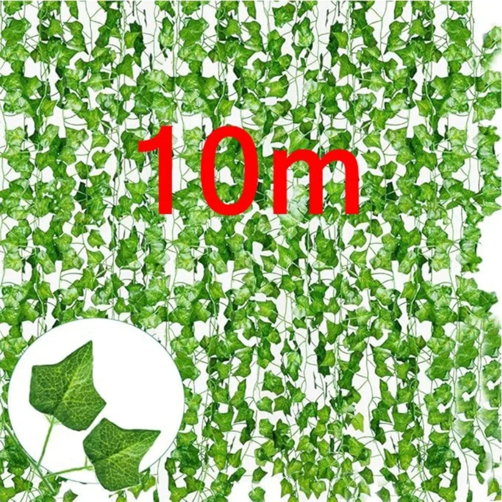 Artificial Ivy Garland Silk Leaf Vine – 2M to 10M | Home & Wedding Artificial Ivy Garland Babs