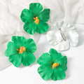 EVA Artificial Rose Flowers for Wedding & Home Decor – 5/10 Pcs Artificial Flower Decor Babs Green 10Pcs