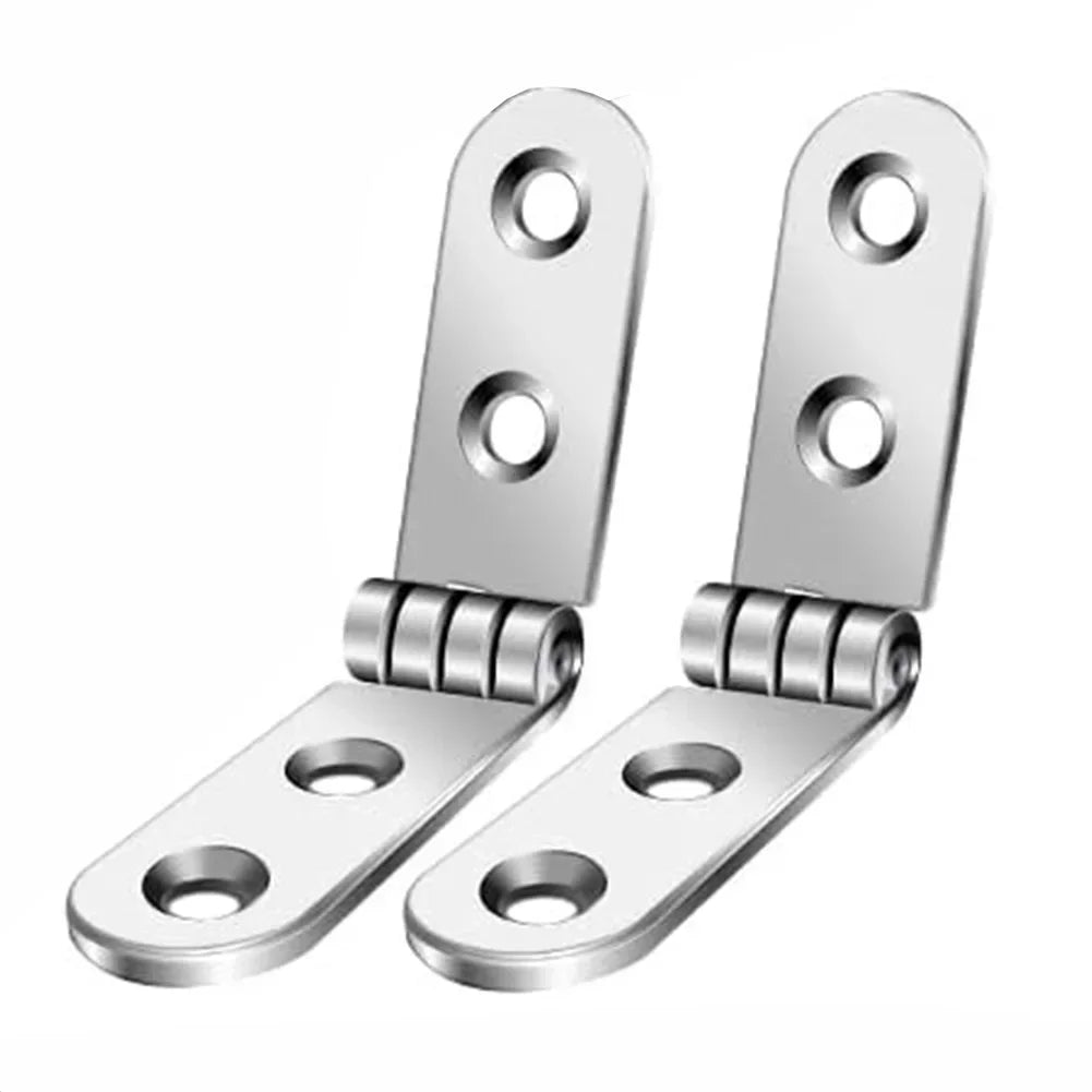 180° Foldable Cabinet Hinges – Flush Mount Iron Hinges (2pcs) Furniture Hinges Babs
