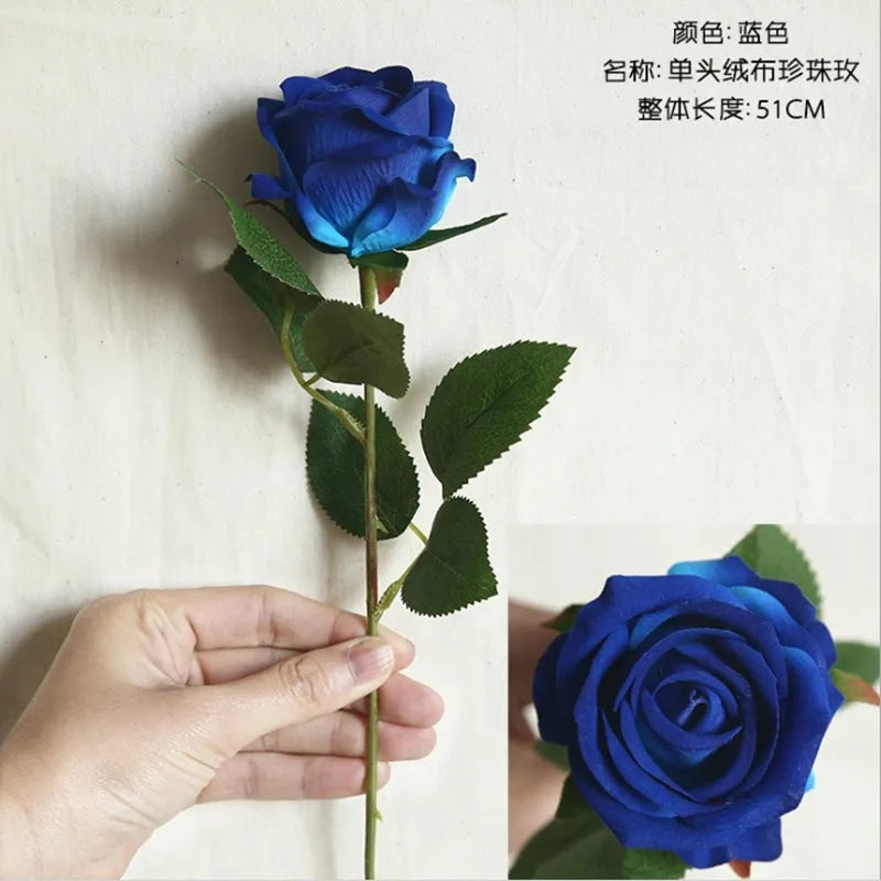 Silk Rose Artificial Flowers – Wedding, Home & Party Decor Artificial Silk Flowers Babs 2 1pc