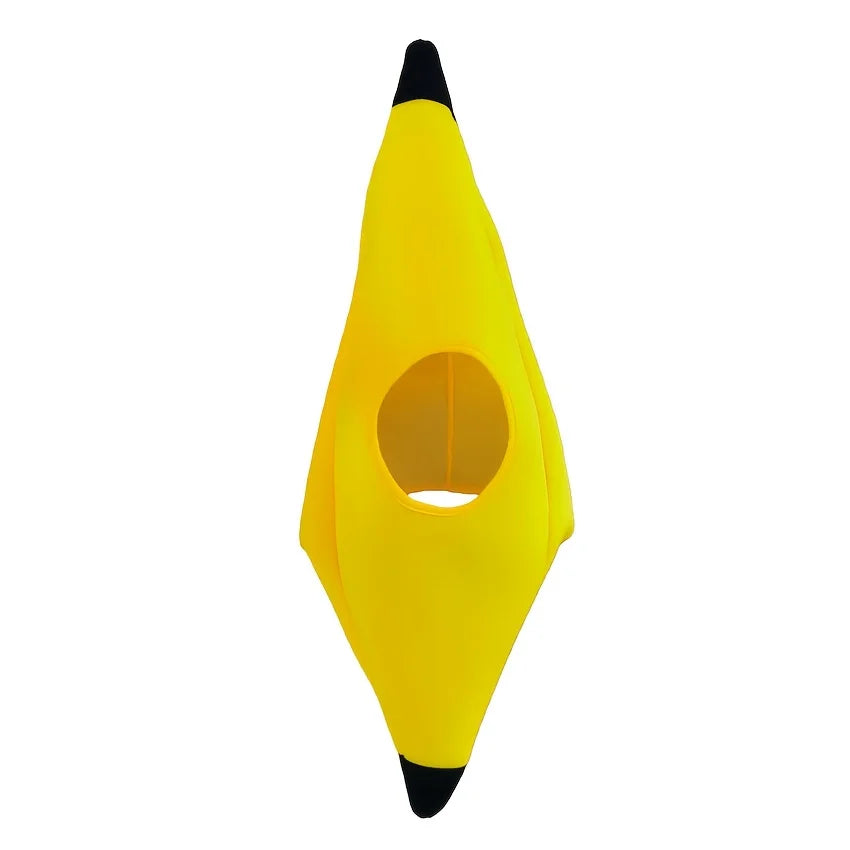 Unisex Banana Headgear – Halloween & Christmas Party Costume Costume Headgear Babs YELLOW
