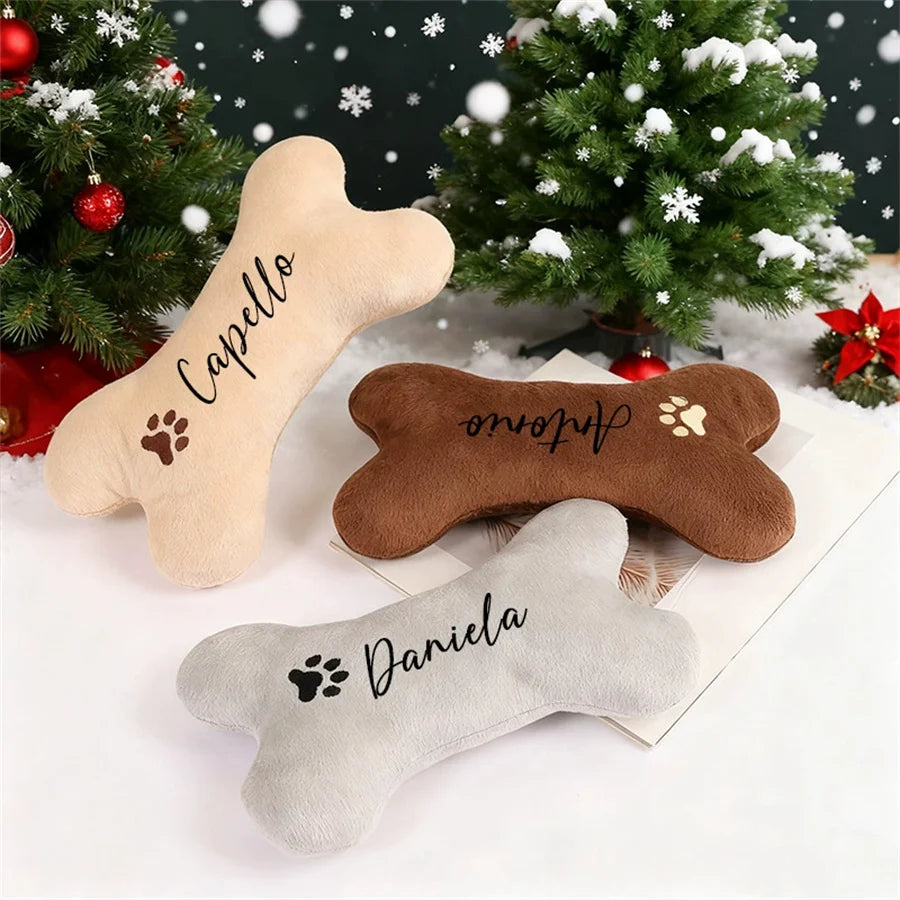 Cartoon Pet Bone Plush Cushion – Cute Seat & Back Support Pillow Plush Throw Cushion Babs
