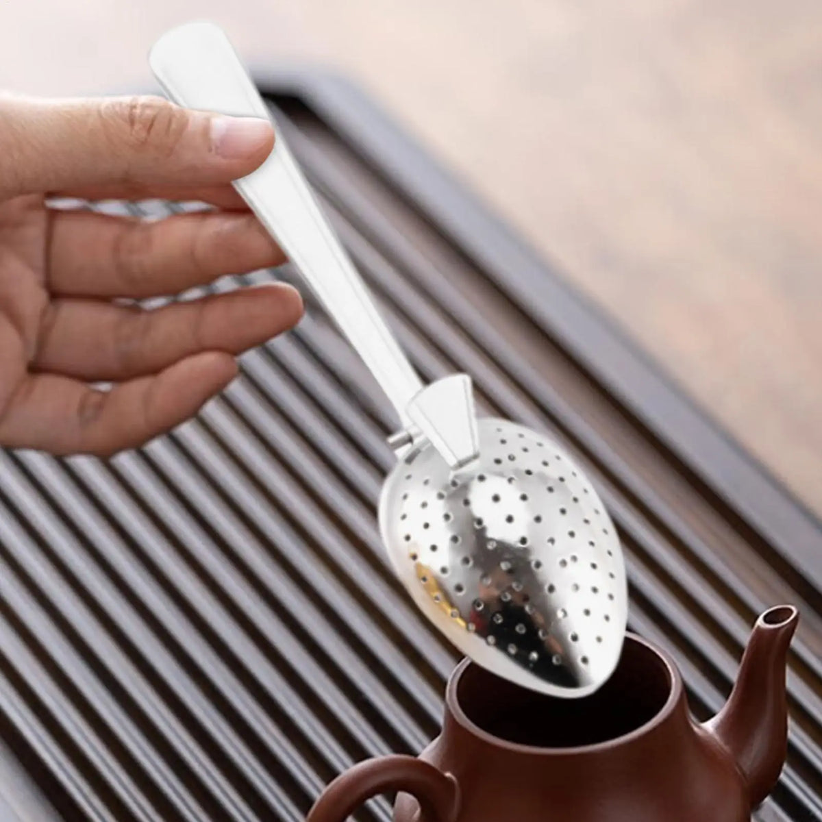 Stainless Steel Tea Infuser Spoon – Fine Mesh Loose Leaf Strainer Tea Infuser Spoon Babs