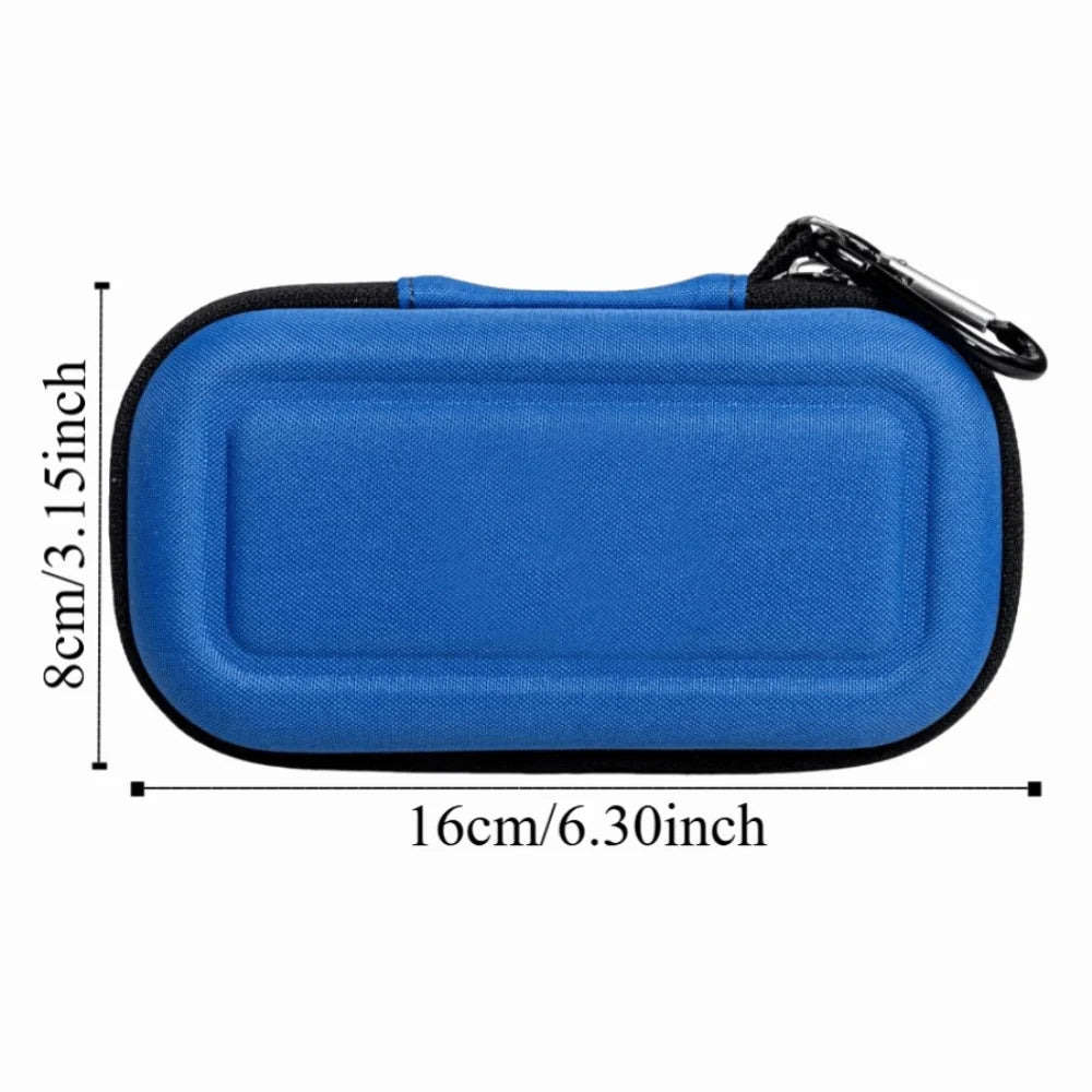 8-Slot Vial Storage Case – Waterproof & Shockproof Organizer Vial Storage Case Babs