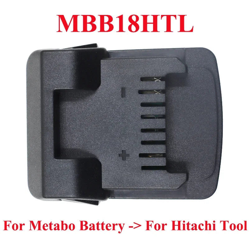 Metabo 18V Battery Adapter for Makita DeWalt Bosch Milwaukee Battery Adapter Babs MBB18HTL