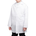 Kids White Lab Coat Unisex Doctor Costume Long Sleeve Kids Costume Coat Babs White L