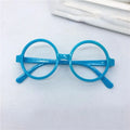20pcs Round Glasses Frames – Kids Party Props, Christmas & Easter Party Costume Props Babs blue China Mainland