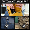 1080P Mini Keychain Camera – Portable CCD Digital Camcorder Mini Digital Camera Babs Black