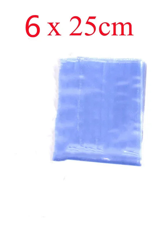 10pcs Transparent Shrink Film Remote Control Covers S & L Remote Control Cover Babs 6 x 25cm China Mainland