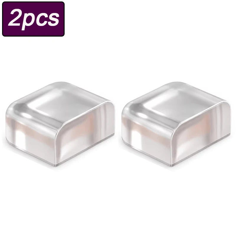 Transparent Self-Adhesive Door Stopper – No-Drill, 1–4 Pack Door Stopper Babs A-2pcs