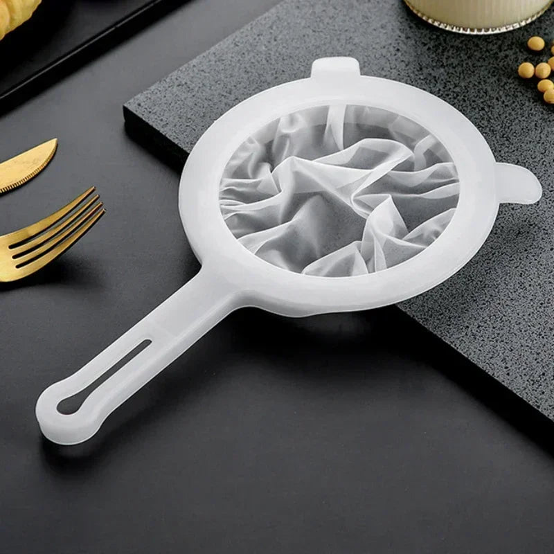 Ultra Fine Mesh Strainer 200 Mesh Nylon Food Sieve Spoon Fine Mesh Strainer Babs