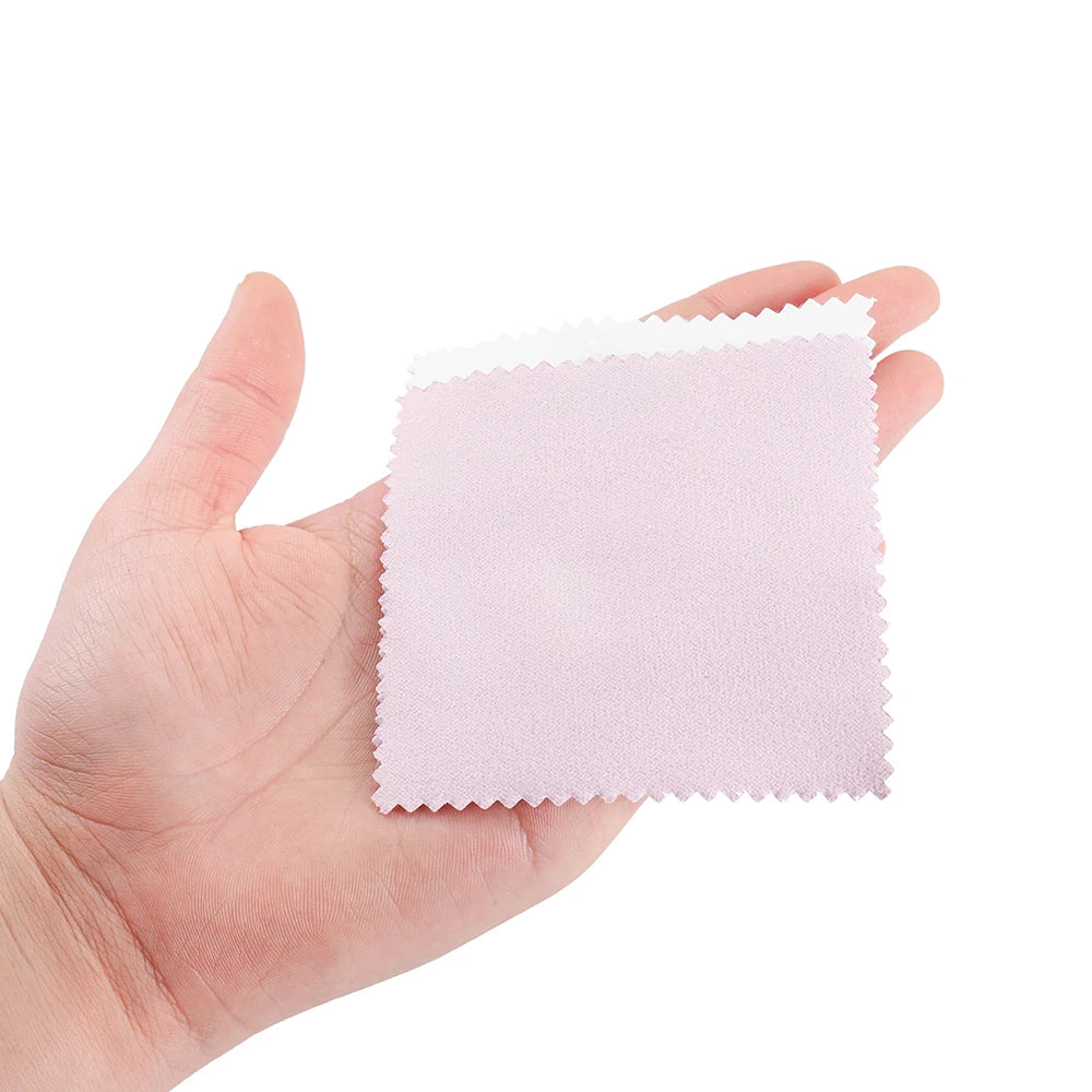 50pcs Jewelry Polishing Cloths for Silver, Gold & Platinum Jewelry Polishing Cloth Babs