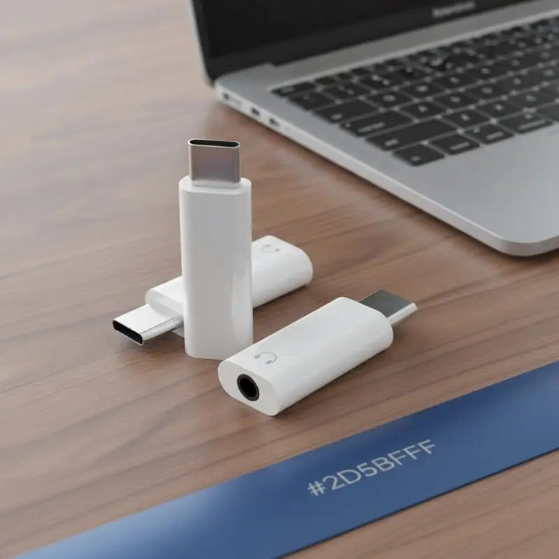 USB-C to 3.5mm Audio Adapter with Mic – Lossless Sound Audio Adapter Babs