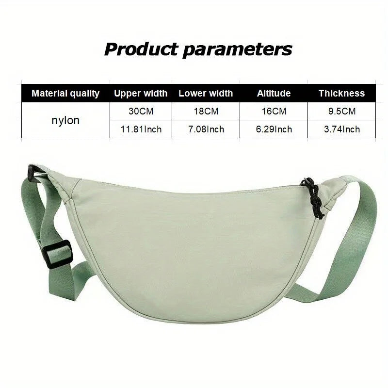 Women's Canvas Shoulder Bag – Lightweight Solid Color Bucket Bag Canvas Shoulder Bag Babs