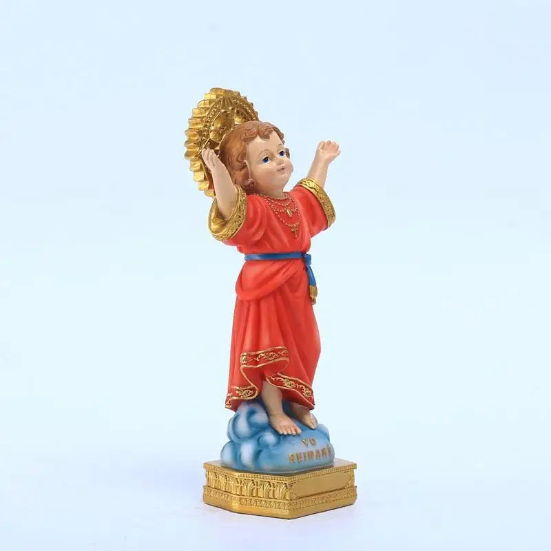 Divine Child Figure on Base – Renaissance Resin Religious Gift Religious Figurine Babs