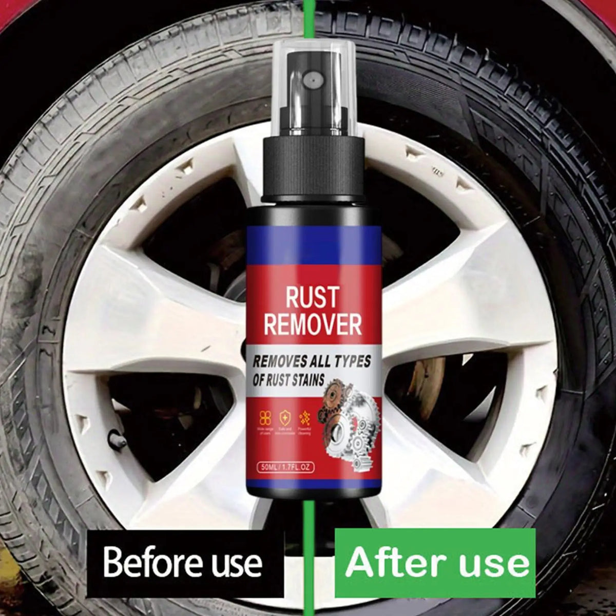 Heavy-Duty Car Rust Remover Spray – Metal Cleaner & Protector Rust Remover Spray Babs