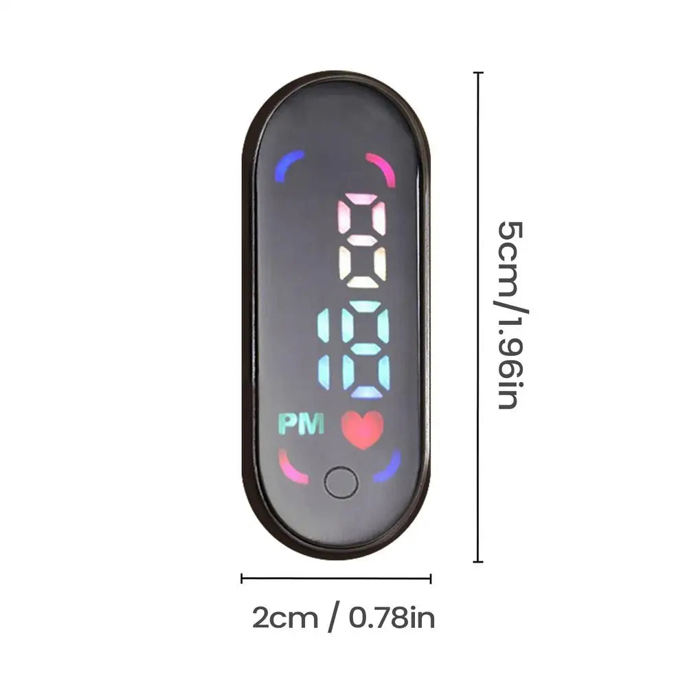 Mini Waterproof LED Digital Car Clock – Dashboard & Motorcycle Digital Car Clock Babs 01