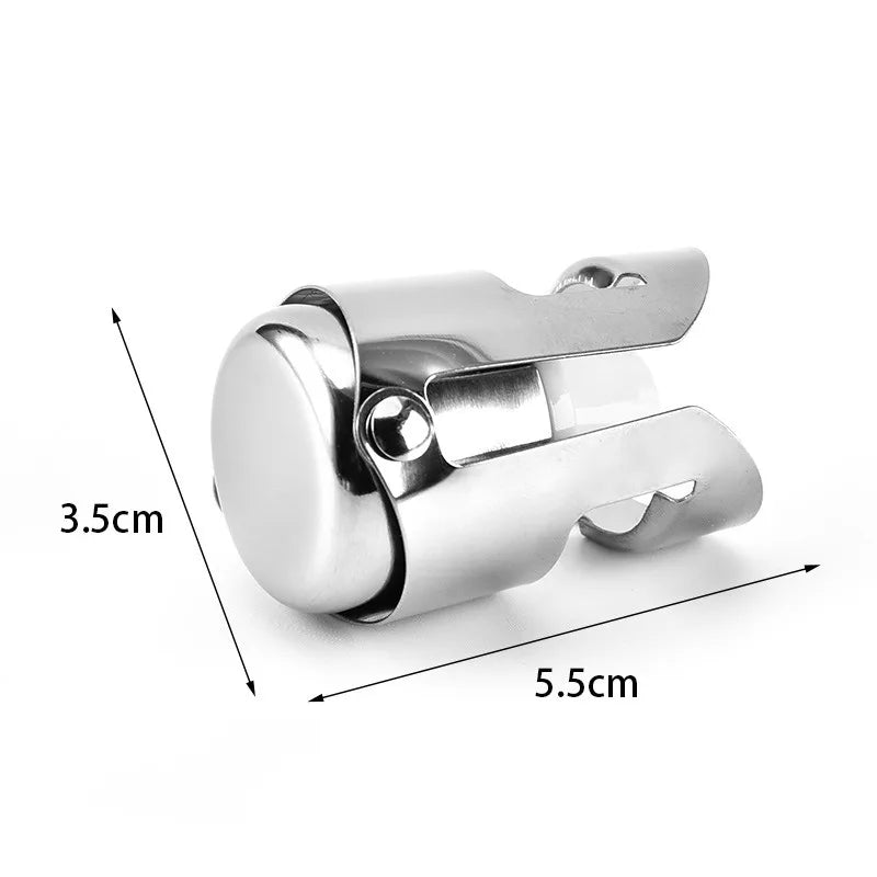 Champagne Stopper – Vacuum Seal Sparkling Wine Bottle Cap Wine Bottle Stopper Babs