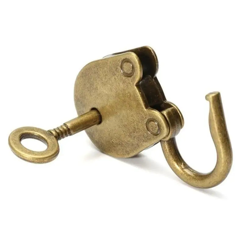 Vintage Antique Copper Mini Padlock – Decorative Key Lock Gift Decorative Padlock Babs