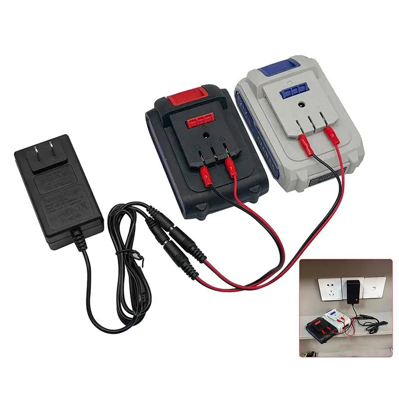 Universal 21V Lithium Dual-Port Power Tool Battery Charger Power Tool Charger Babs