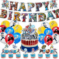Beyblade & Bakugan Birthday Balloons Banner Party Decorations Party Decorations Set Babs 1set