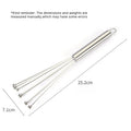 Stainless Steel Ball Whisk – Egg Beater & Kitchen Baking Tool Kitchen Whisk Babs S