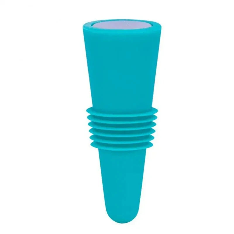 Reusable Silicone Vacuum Wine & Champagne Bottle Stopper Wine Bottle Stopper Babs 1pcs Green