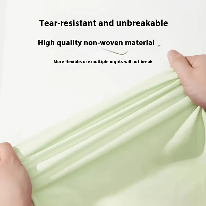 4pcs Soft Disposable Travel Pillowcases – Hotel & Camping Travel Pillowcase Set Babs