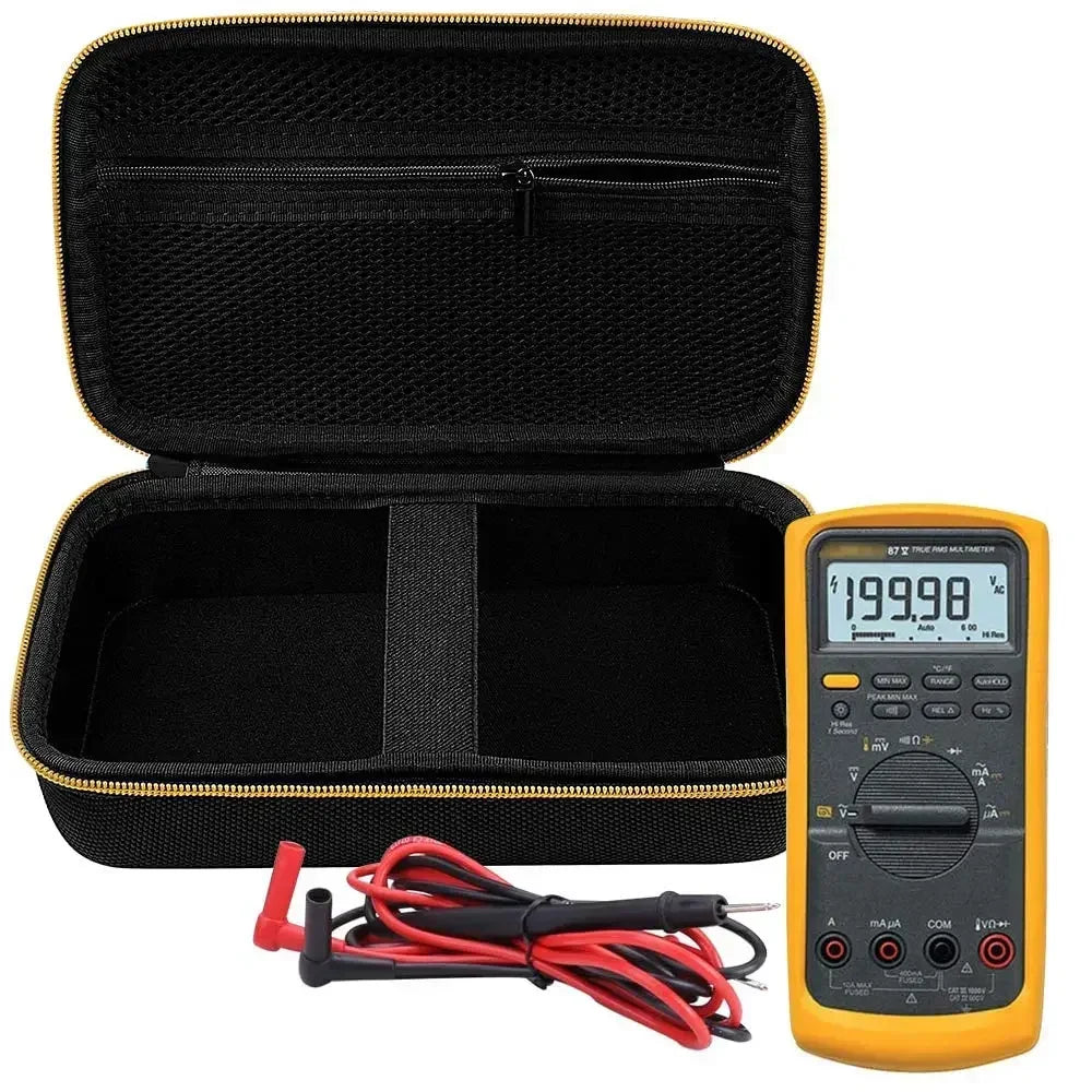 Hard EVA Carrying Case for Fluke 87-V 88V 15B+ 17B+ Multimeter Multimeter Carrying Case Babs