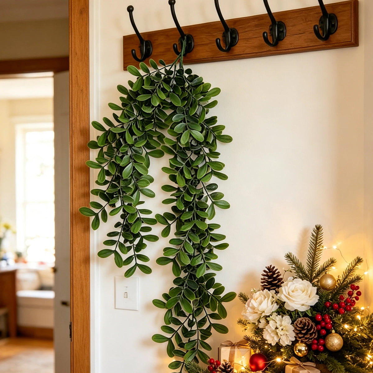 4PC Artificial Ivy Vine Decor – Wedding, Party & Home Artificial Ivy Vine Babs