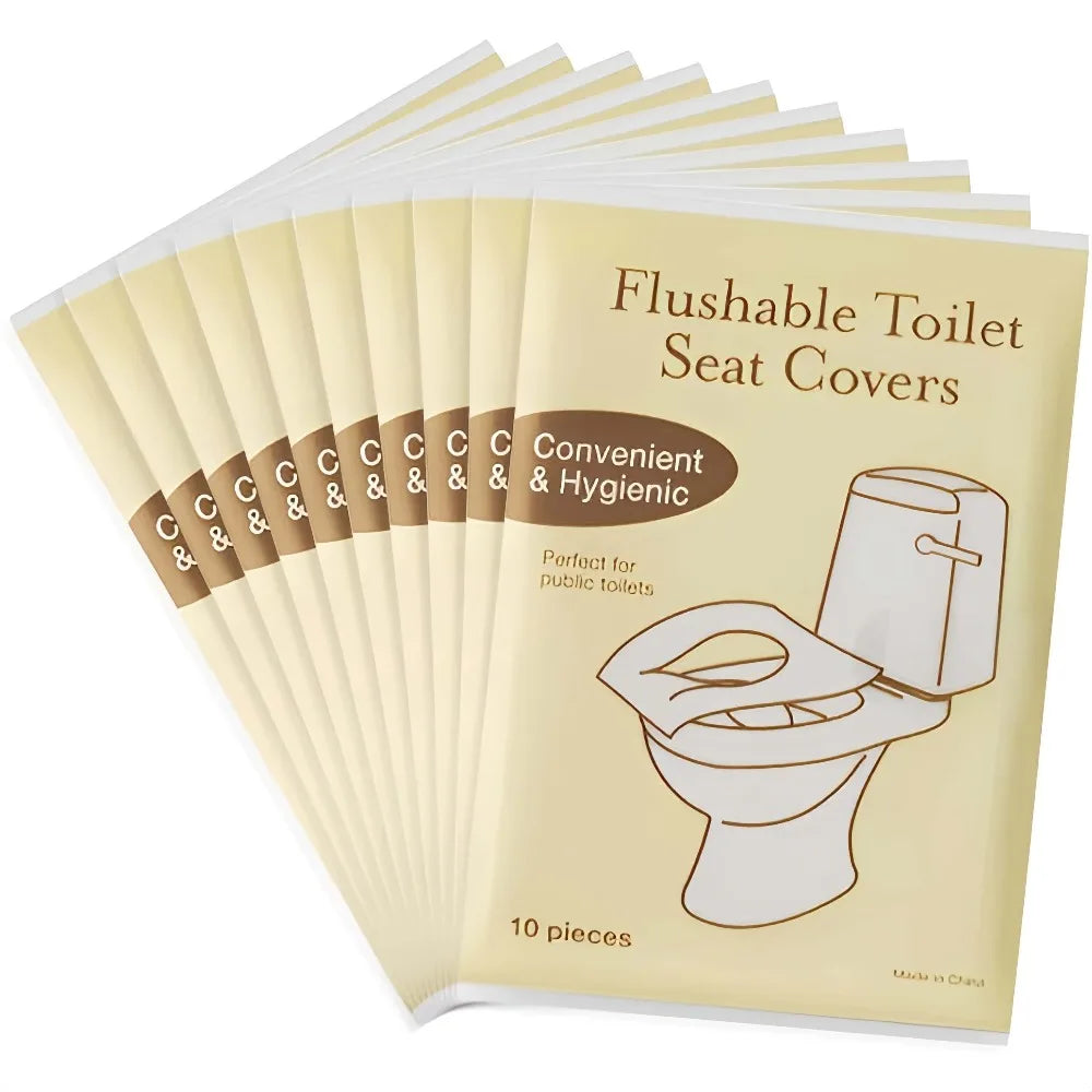 Disposable Toilet Seat Covers – Flushable Travel Liners Toilet Seat Liners Babs