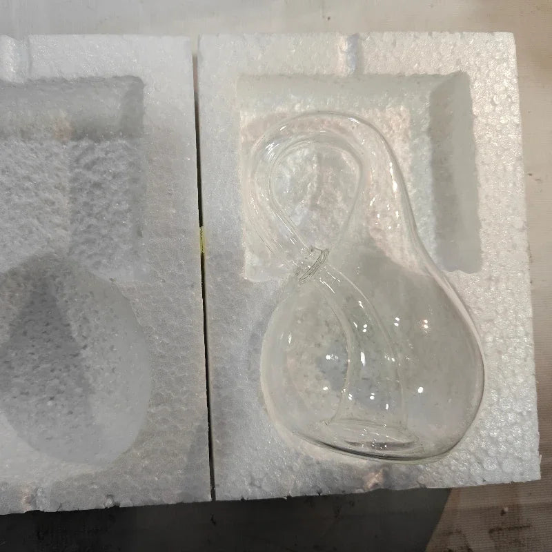 Klein Bottle Glass Ornament – 4D Space Decorative Gift Glass Decorative Ornament Babs 16x9cm