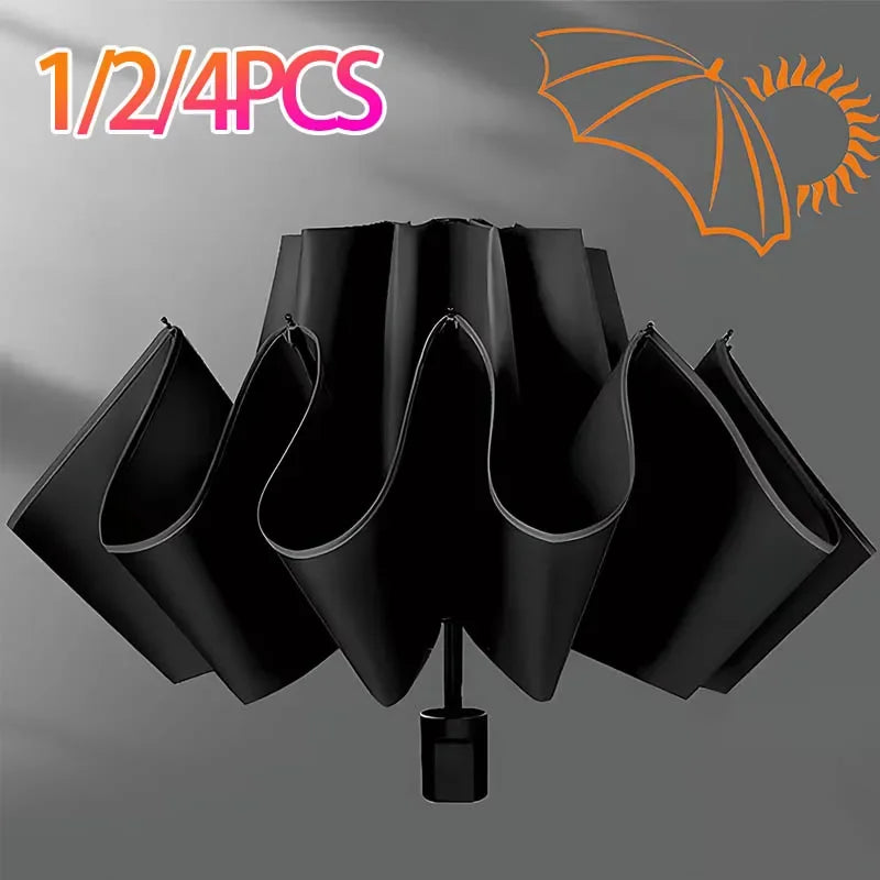 Manual Folding UV Umbrella – Large Double Layer, 1-4 PCS Folding UV Umbrella Babs
