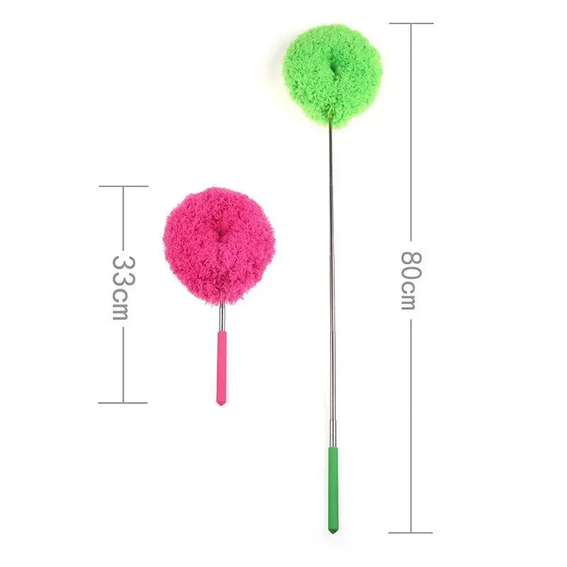 Extendable Microfiber Feather Duster – Washable & Reusable Extendable Feather Duster Babs