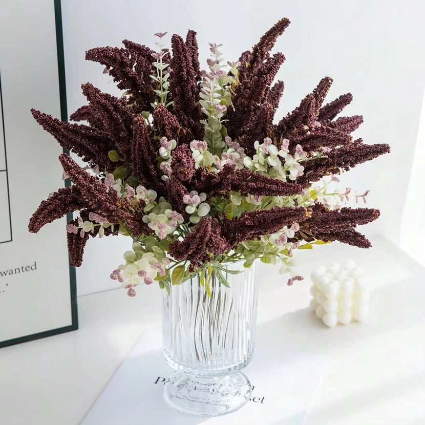 Silk Artificial Rose Bouquet – Wedding & Home Décor Flowers Artificial Flower Bouquet Babs