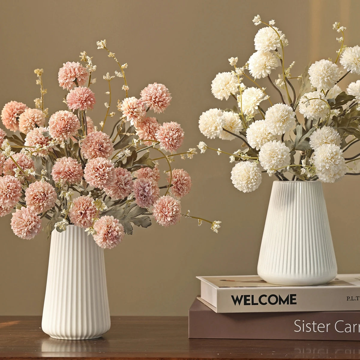 Artificial Silk Chrysanthemum Flowers – Wedding & Home Décor Artificial Silk Flowers Babs