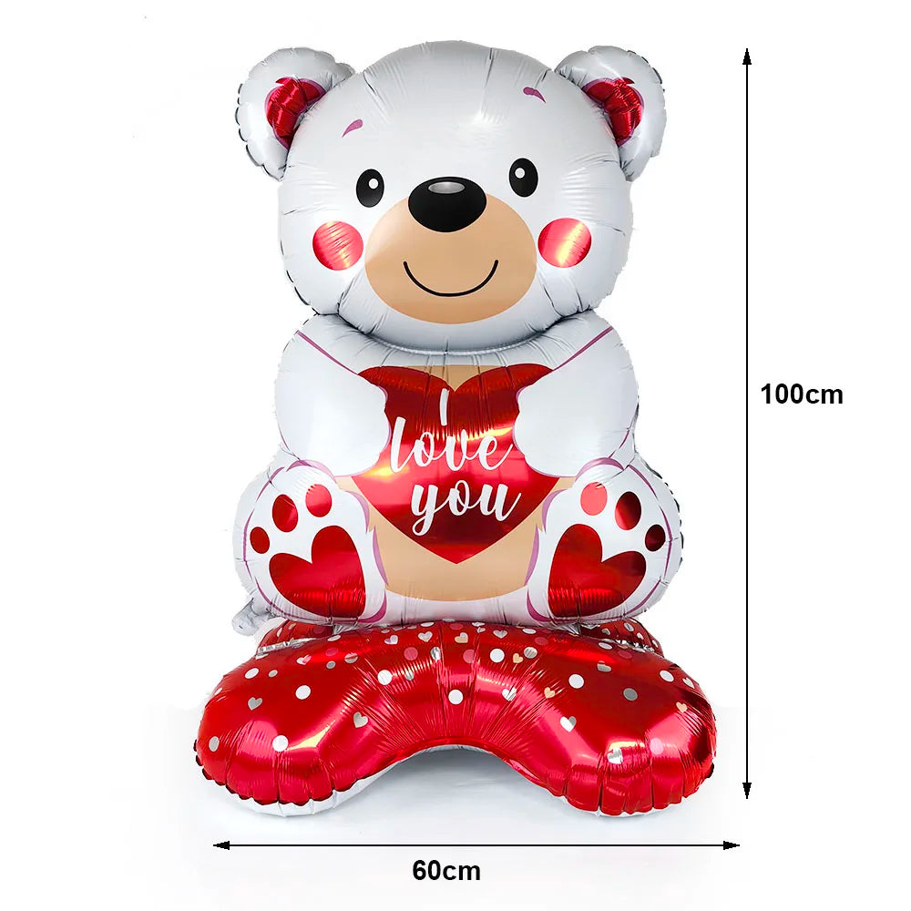 35-Inch Little Bear Foil Balloon – Baby Shower & Party Decor