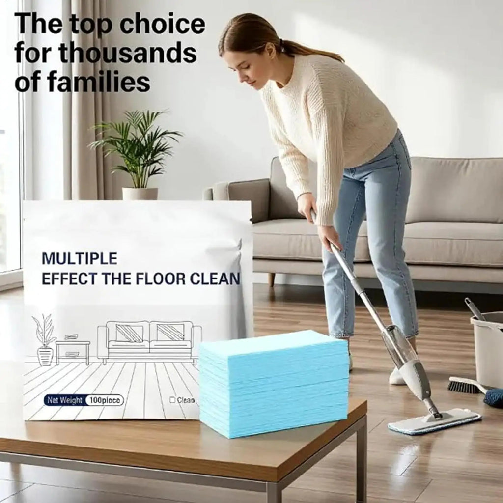 100pcs Floor Cleaning Tablets – Streak-Free Deep Clean Floor Cleaning Tablets Babs