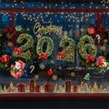 2026 Christmas Window Clings – Pine, Bell & Snowflake Decals Window Clings Babs as show