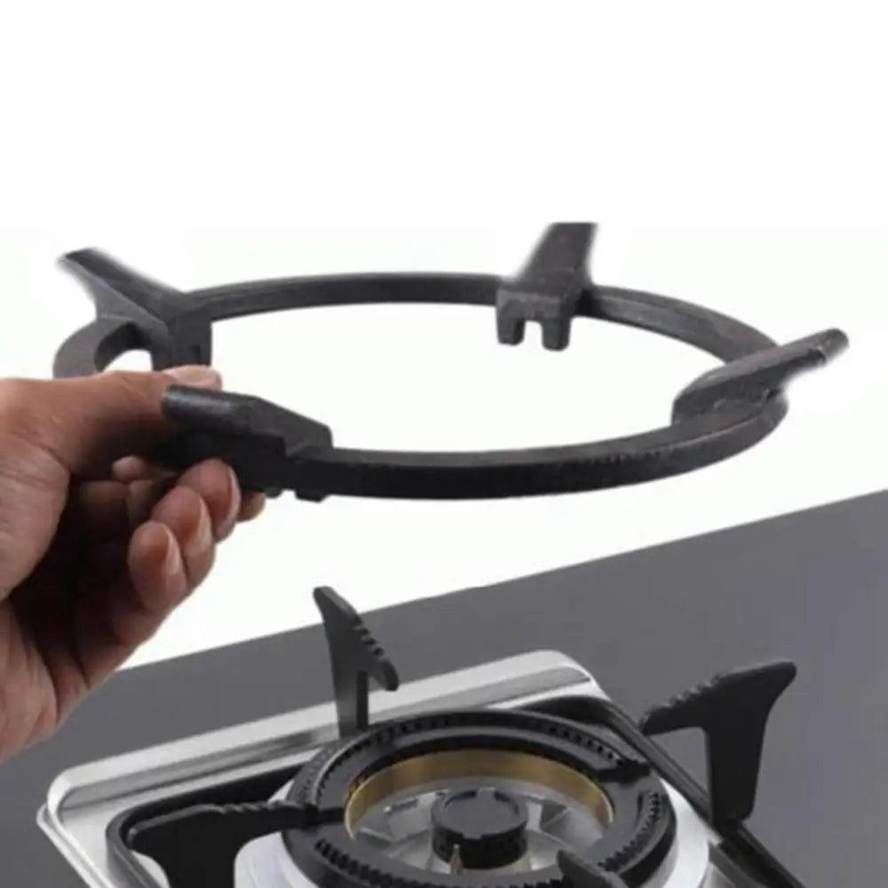 Carbon Steel Wok Ring Gas Stove Rack & Round Pot Stand Wok Ring Stand Babs