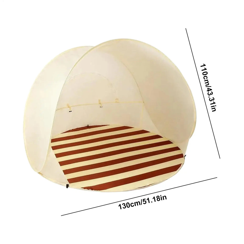 Pop-Up Beach Tent UPF 50+ UV Protection – 3-4 Person Canopy Pop-Up Beach Tent Babs