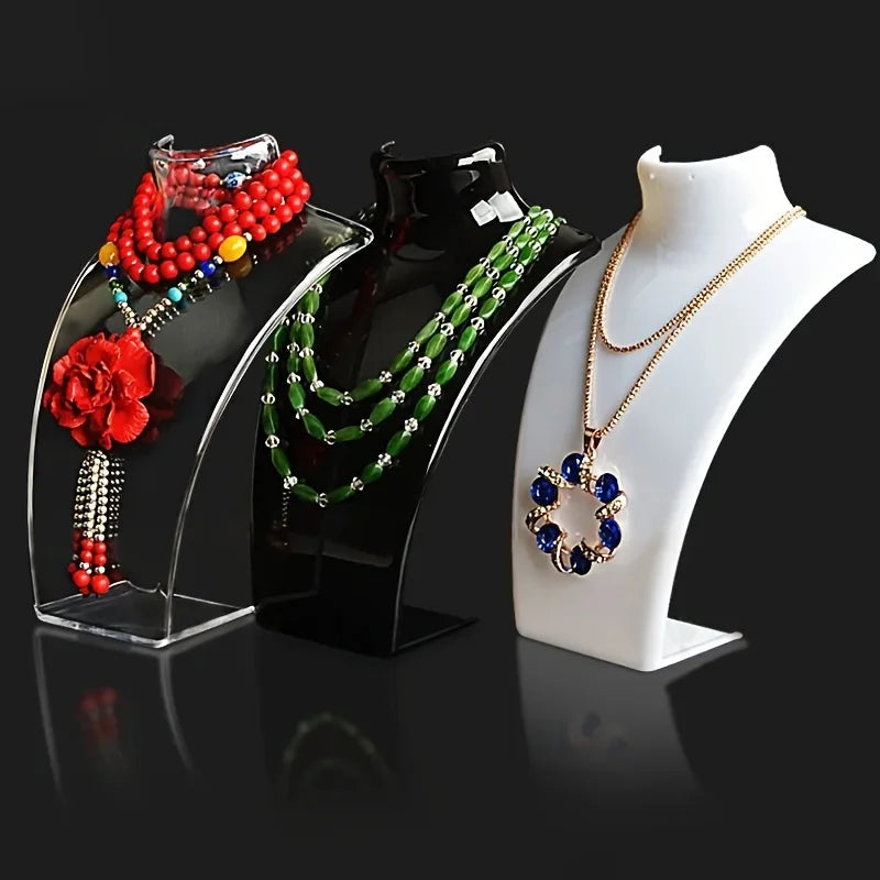 Acrylic Jewelry Display Stand – Necklace & Earring Rack Jewelry Display Stand Babs