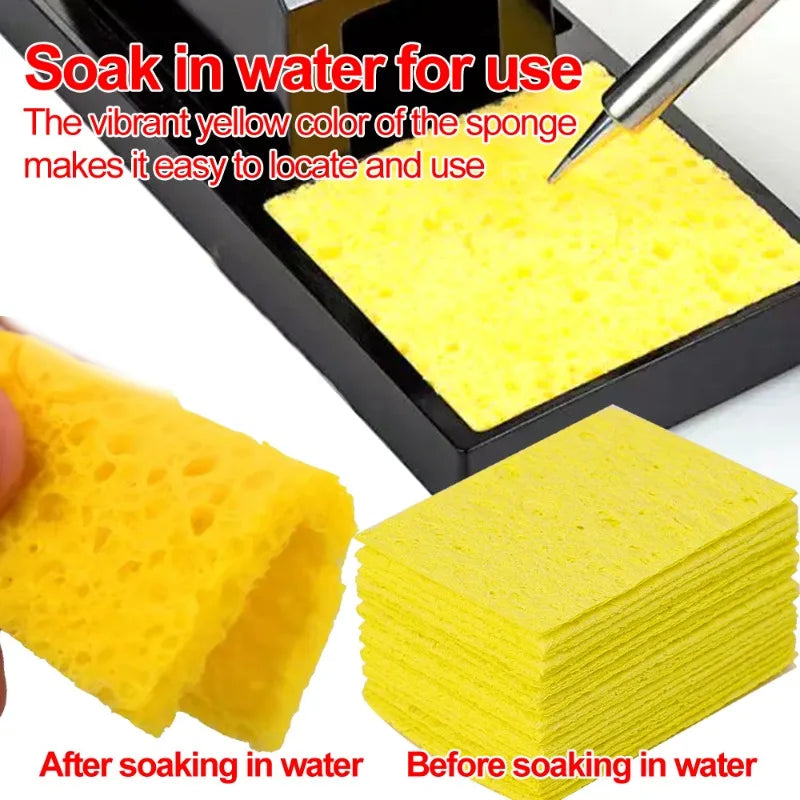 Soldering Iron Tip Cleaning Sponges – 5 to 200 Pack Soldering Tip Cleaner Babs
