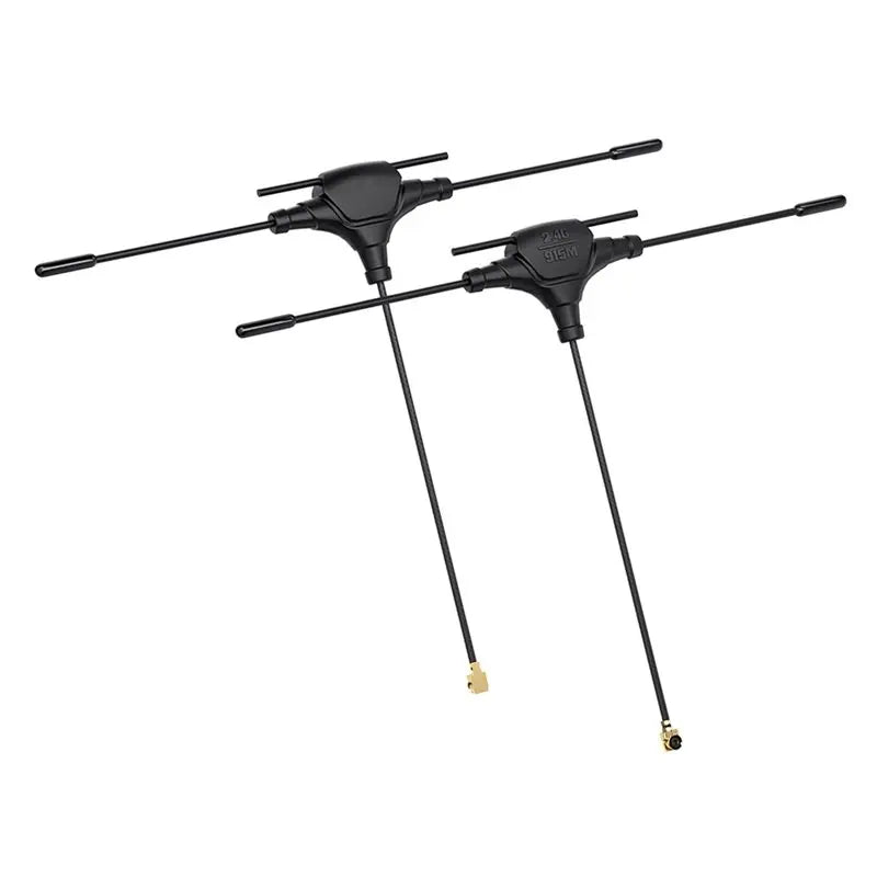 915MHz/2.4G Dual-Band T-Antenna 80mm ELRS FPV Drone Receiver Drone Receiver Antenna Babs Black