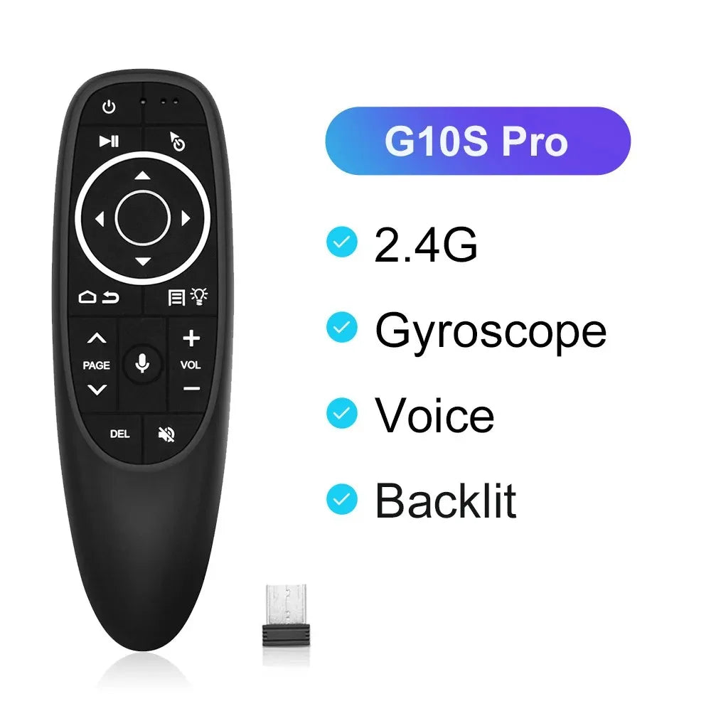 KEBIDUMEI G10S Pro BT Wireless Air Mouse Voice Remote Control Wireless Air Mouse Remote Babs G10S Pro