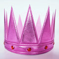 12pcs Gold King Crown Hats – Birthday & Halloween Party Set Party Crown Set Babs pink