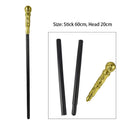 Halloween King Scepter Cosplay Props – Snake, Claw & Ball Costume Scepter Prop Babs gold ball