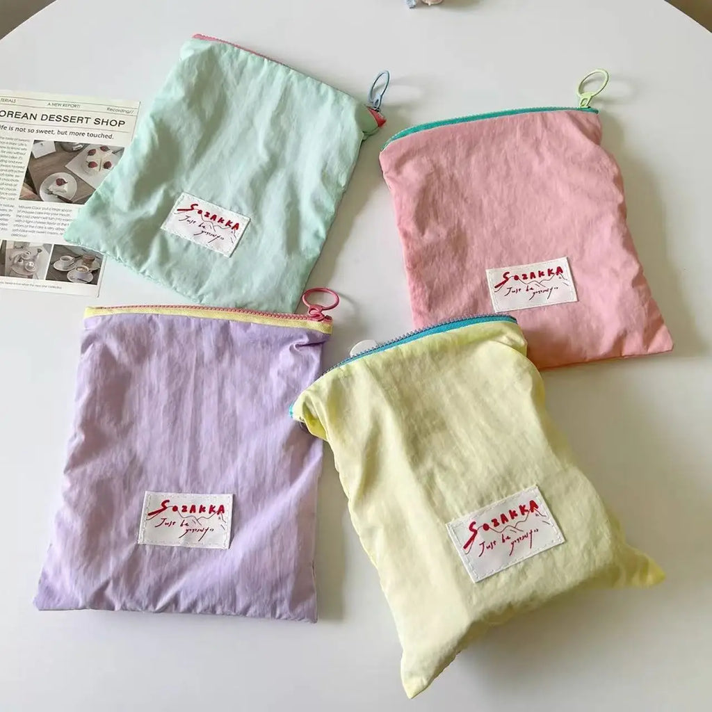 Cute Mini Makeup Bag – Zipper Pouch for Travel & Purse Mini Makeup Bag Babs