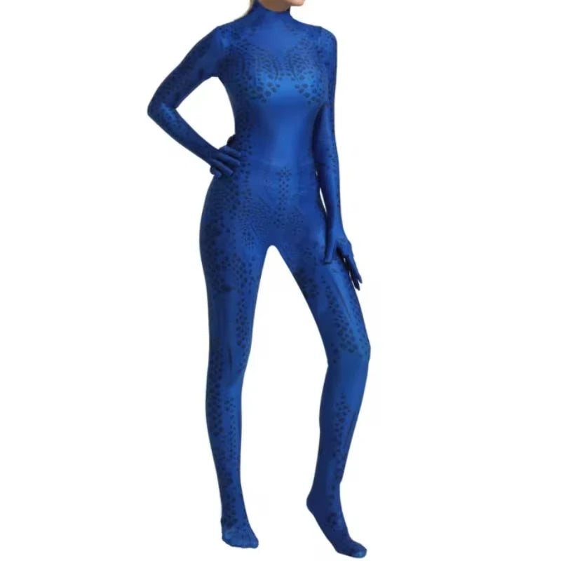 Halloween Superhero Cosplay Bodysuit – Full Coverage Costume Cosplay Bodysuit Babs
